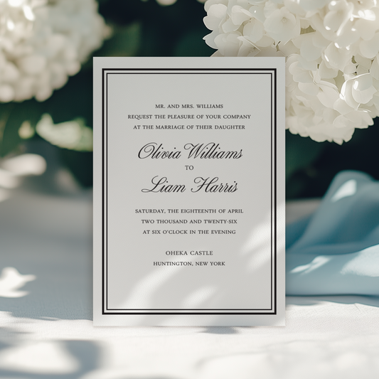 Olivia Wedding Invitation Suite