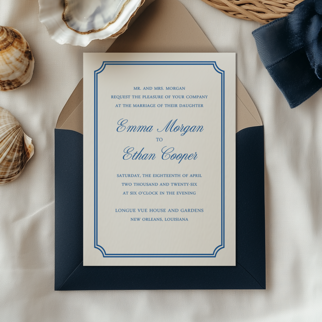 Emma Wedding Invitation Suite