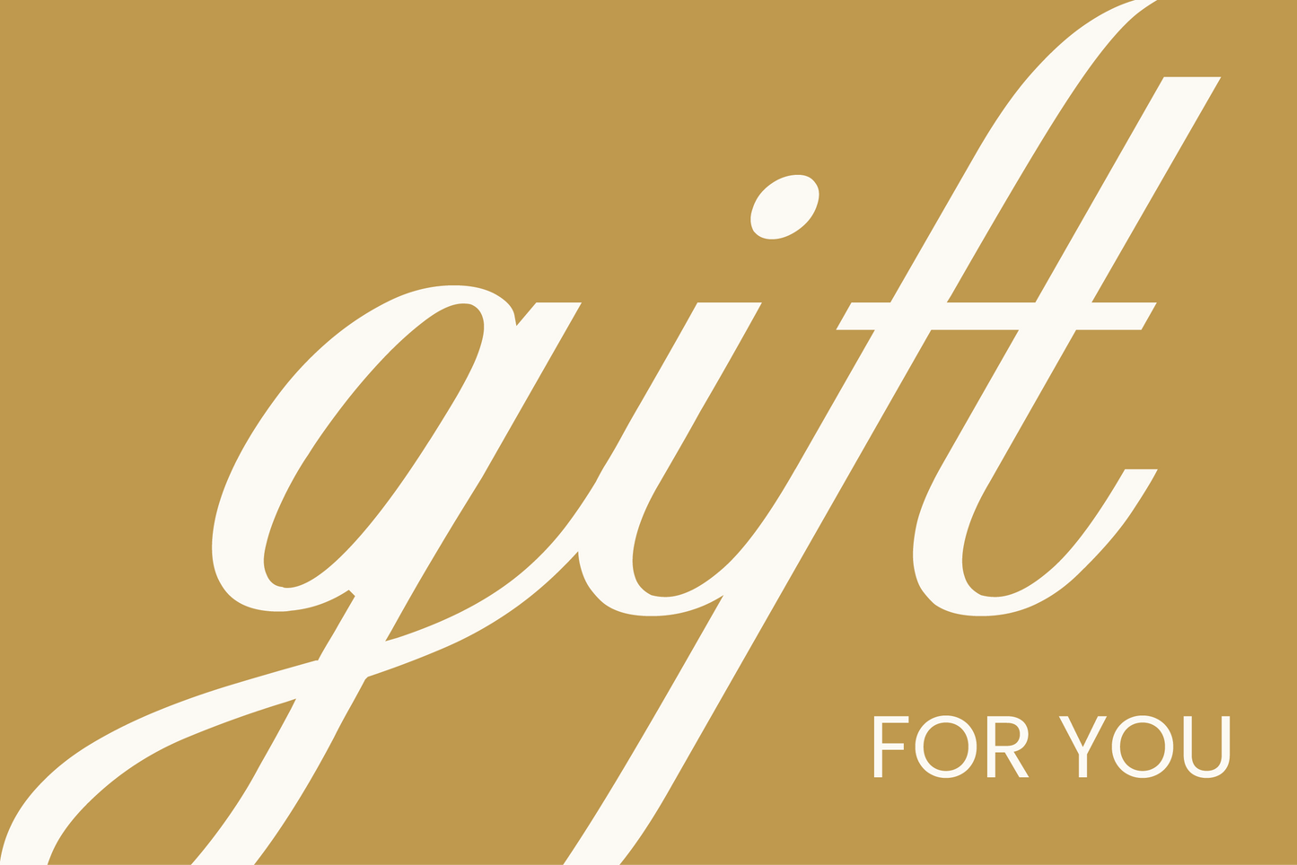 Gift Card Certificate
